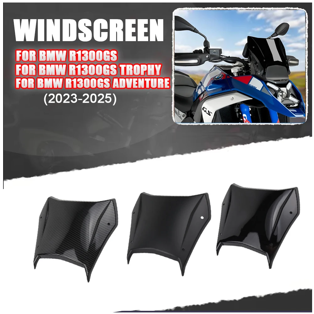 

R1300GS R1300 GS Windshield Windscreen Wind Deflector Motorcycle Part For BMW R 1300 GS Trophy Adventure ADV 2023 2024 2025