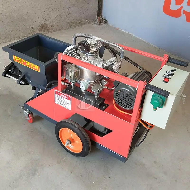 

Mortar Spraying Machine Cement Mortar Tool Shotcrete Equipment Concrete Spraying Equipment Spray Plaster Device Plastering