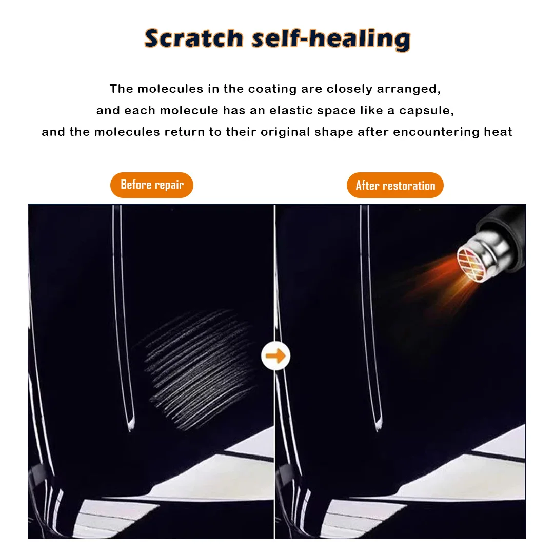 NASIDO TPU voorruitfolie anti-kras goed hydrofoob 96% UVR voor autoruitbeschermingsfolie