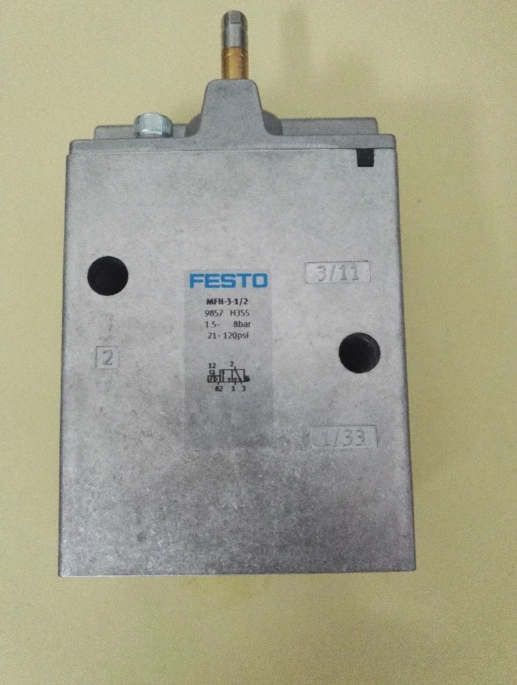 Brand new original solenoid valve MFH-3-1/2 9857 without coil