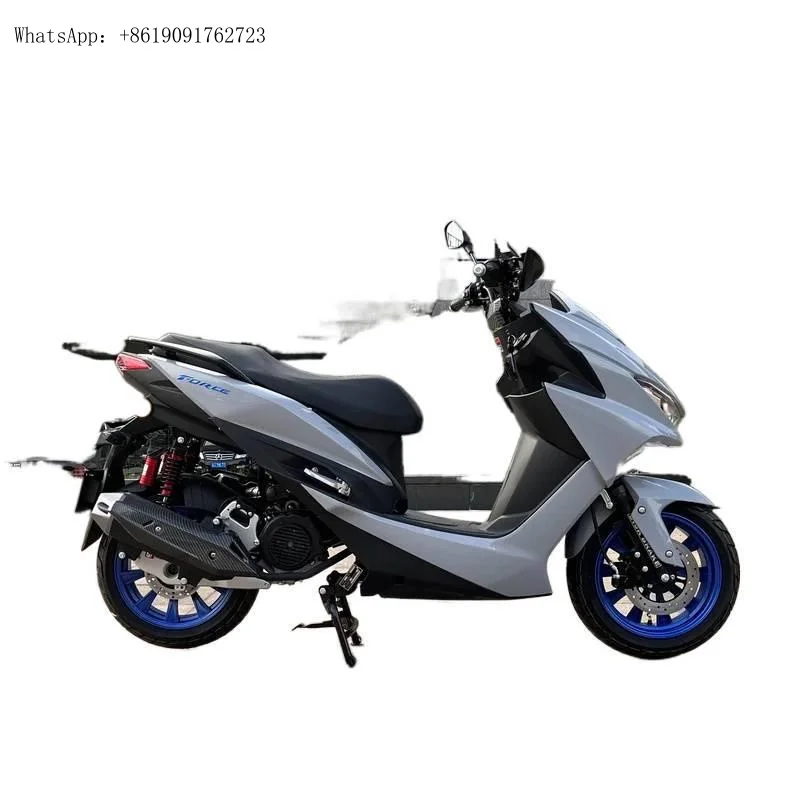 2022 Wholesale Professional Air Cooled 150 CC Scooter Customized Rim Colour Gas Scooters racing motorcycle