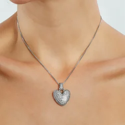 26 English Letter Initial Women Necklace Box Chain Silvery Plated A-Z Pendant Long Necklace for Women's Jewelry Gift