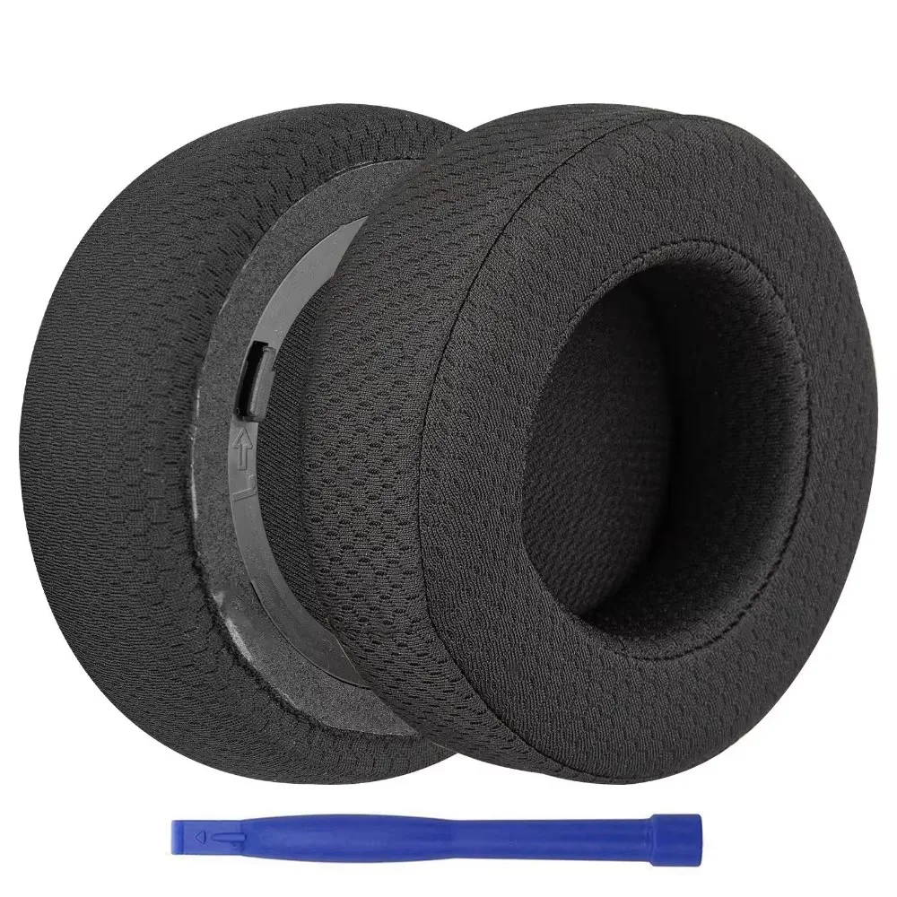 Comfort Mesh Fabric Replacement Ear Pads Cushions Headset Earpads Cups Repair For Corsair Virtuoso RGB Wireless SE XT Headphones