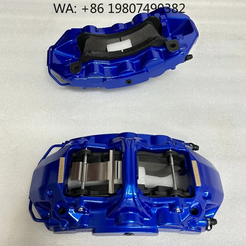

New Condition 6 Piston Silver Brake Caliper Premium Durable Auto Brake System Parts Universal For Vehicle Performance Modificati