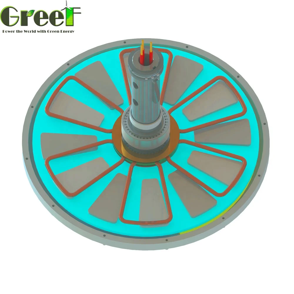 

Wind Turbine PMG ,coreless Wire Coil Stator,low Speed