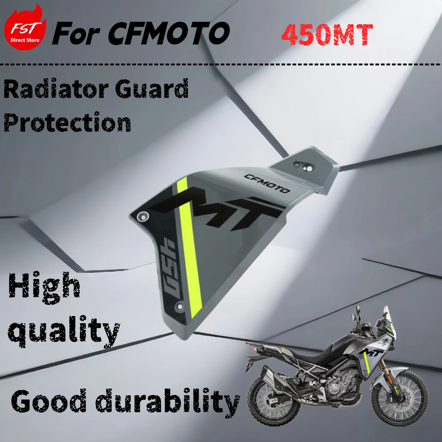

For CFMOTO 450MT radiator guard protection shell plastic parts water tank fuel tank guard modified accessories