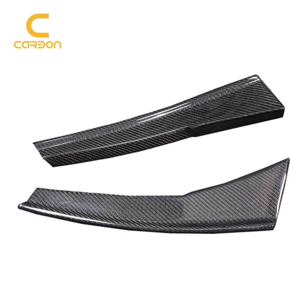 For BMW 3 Series E92 E93 M3 GT4 Style Carbon Fiber Front Bumper Shovel Chin Lip Wind Knife Car Body Kit 2005-2012