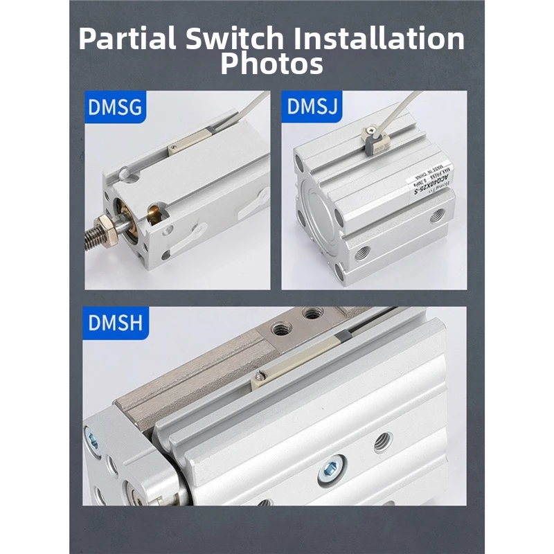 Magnetic Sensor CS1-U CS1-F CS1-J CS1-G CS1-S CS1-M-S/10/12/16/20/25/32/40 Pneumatic Cylinder Proximity Switch 2Wire