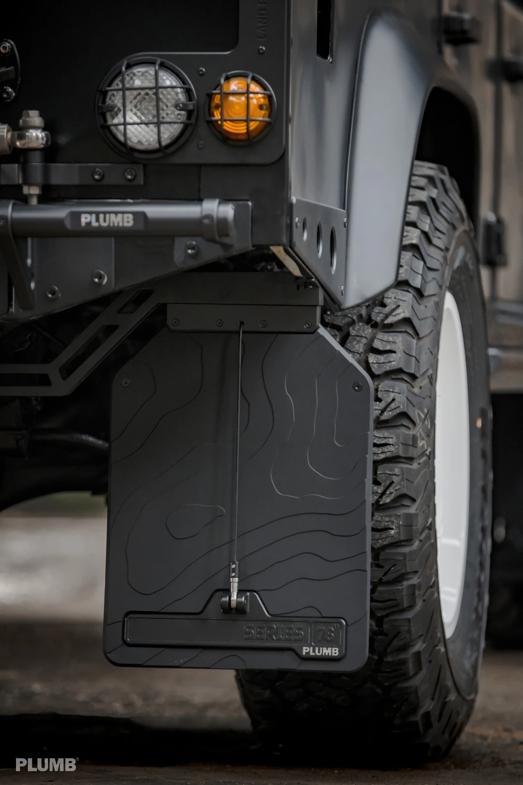 سلسلة TLF PLUMB 76 لـ MUD GUARDS مادة الألومنيوم/النايلون لـ De 90/110/130 #3