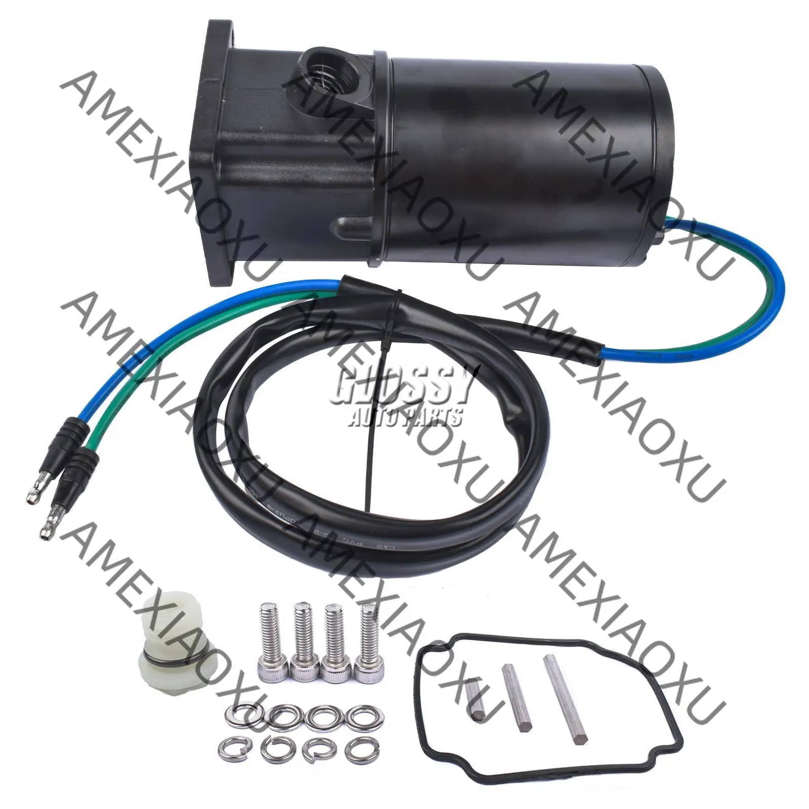 Motor de Inclinación/Trimado AP03 de 12V con Depósito para Motores Fuera de Borda Mercury Mariner 50-150HP, para Motores Fuera de Borda Force 50-125HP 809885A1 809885A2