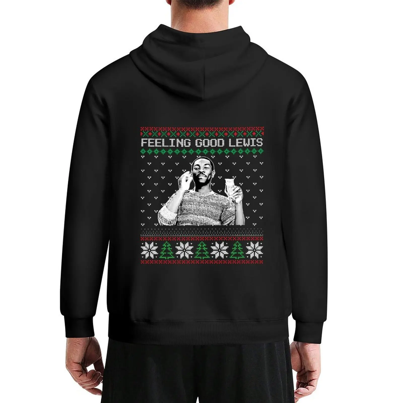 

Feeling Good Lewis Ugly Christmas Hoodie clothes for men men clothing korean autumn clothes blouse mens hoodie