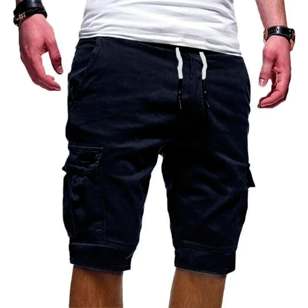 Summer Shorts for Men,Casual Pants Sports Men\'s Shorts Overalls Multi-pocket Beach Pants Shorts for Men Basketball Shorts