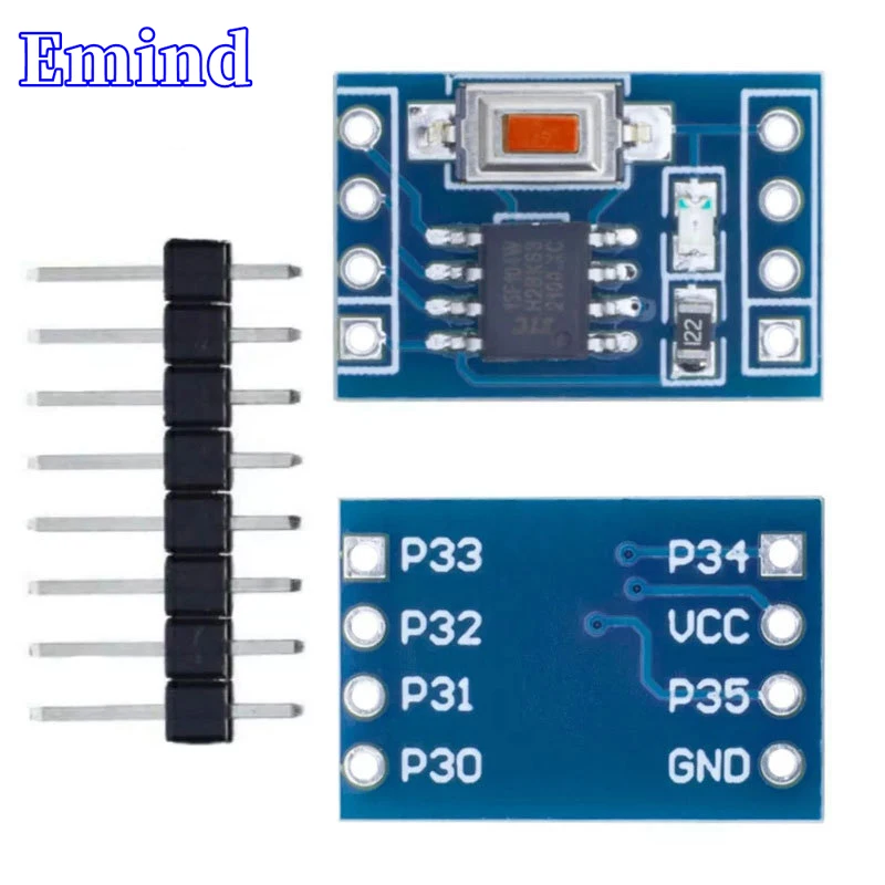 

2/5/10/20/50Pcs STC15W204S MCU Small System Board Development Board 51 Learning Board SOP8 STC15F104E