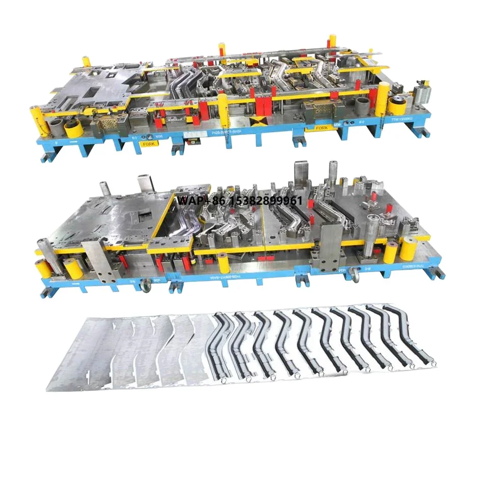 High Precision Automotive Exhaust Pipe Mold Durable Sheet Metal Fabrication Tool