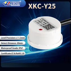 Sensor de nivel sin contacto Compatible con Arduino, detección de líquido de agua, salida de XKC-Y25 NPN/V/RS485, 5V-24V