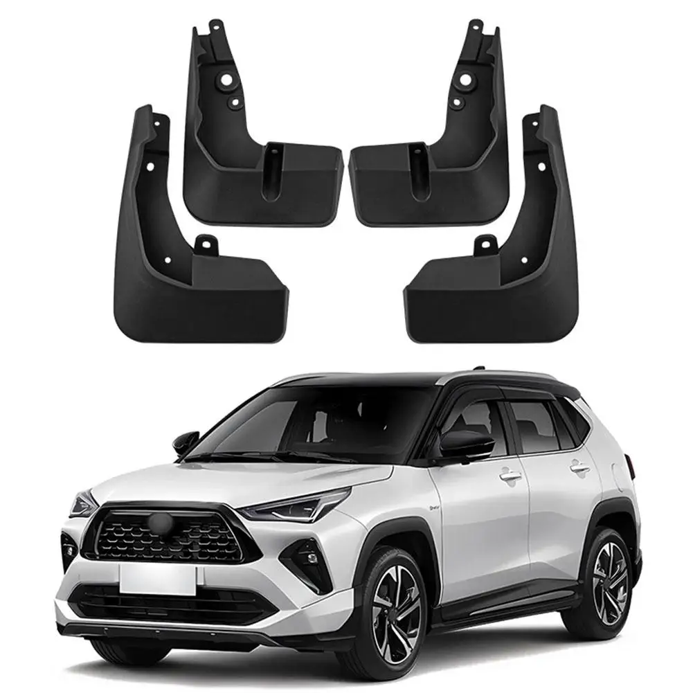 

For Yaris 2023 2024 Non Gr Accessories Mudguards Mud Car Guards Sticker Wheels Front Flaps Rear Anti-sp R1a0