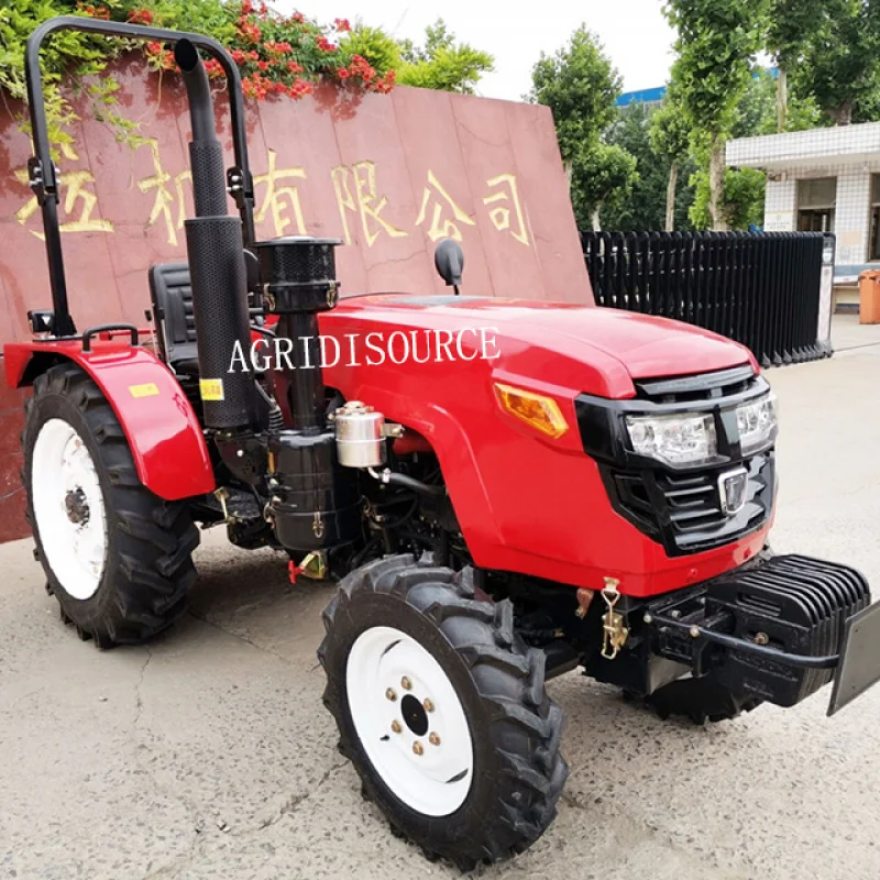 Tahan lama: 80hp 90hp 120hp 140hp 4wd roda pertanian mesin traktor di merek Cina