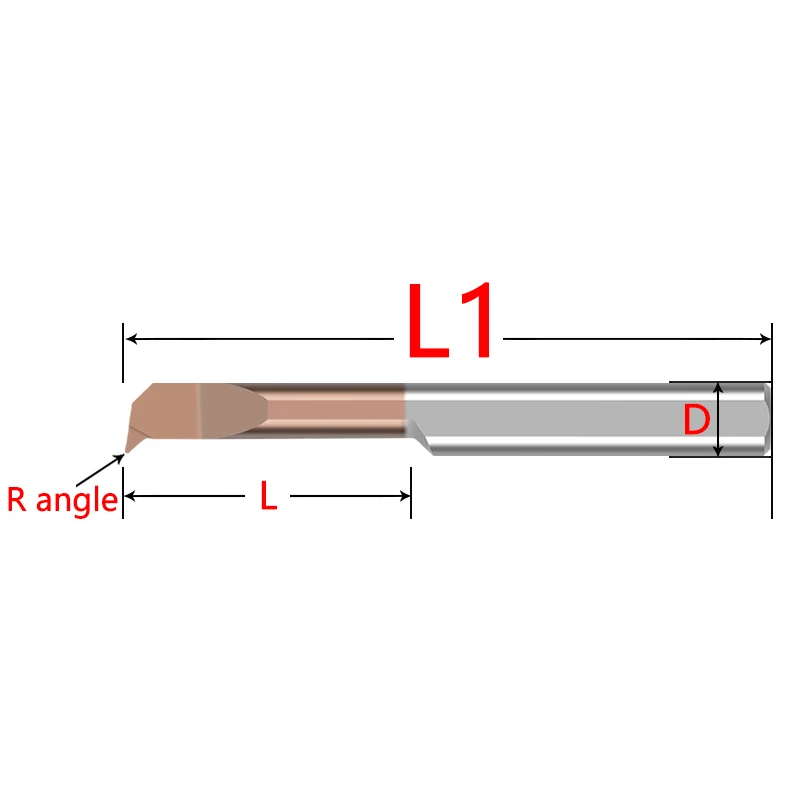 GULING 1PCS CNC Carbide Tungsten Steel Small Bore Boring Knife Mini MTR3 MTR5 MTR6 Stainless Steel Aluminum Machining Centers