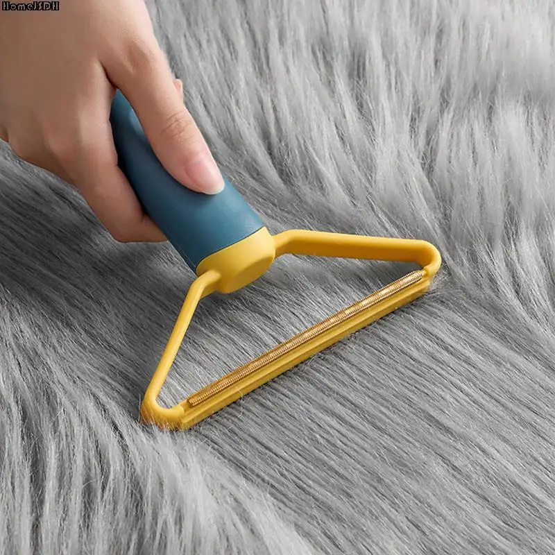 Portable Pet Hair Remover Brush Manual Lint Roller Sofa Clothes for Vacuum Cleaner For Bed Animal Brush Wool Cleaning Brush