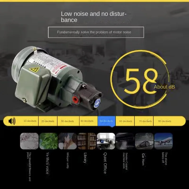 380/220V Top-10A/11A/12A/13A Cycloid Pump Triangular Lubricating Oil Pump Head Motor Oil Gear Oil Pump Triangle Lubrication Pump