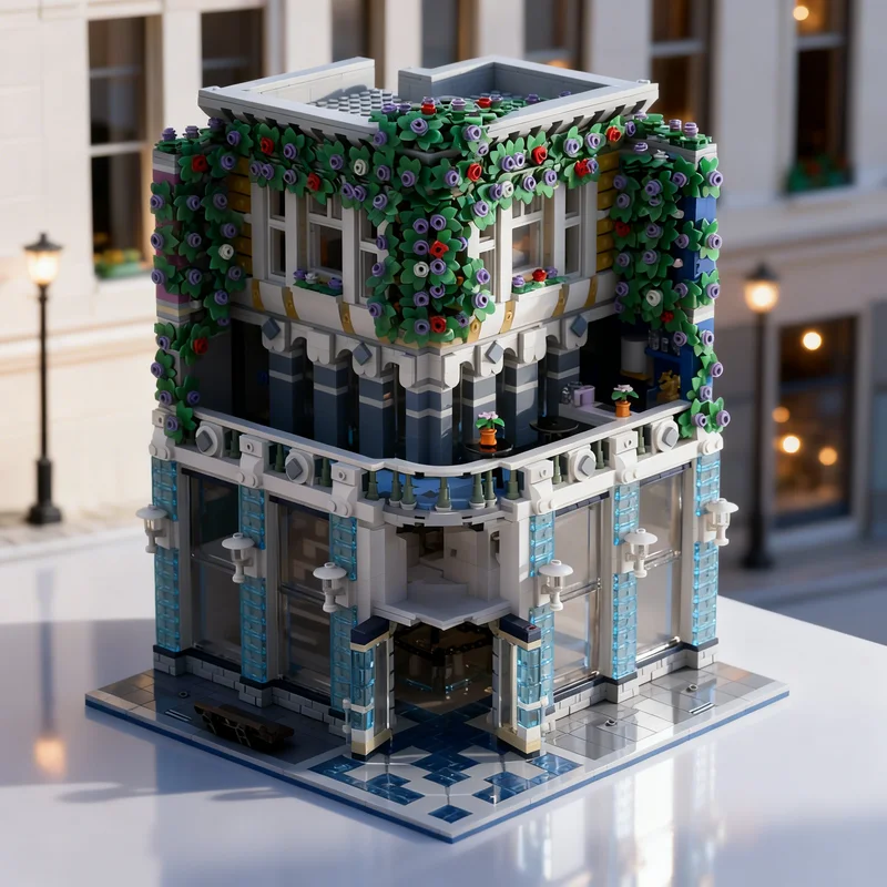 

3274pcs MOC Modular Building ART Gallery Creator Expert Model Blocks DIY Gift Creative Collectible Display Decor Premium Adult