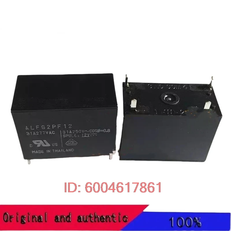 5 PÇS/LOTE ALFG2PF121 33A277VAC ALFG2PF24 31A277VAC ALFG2PF12 12VAC 31A ALFG2PF24 ALFG2PF241 DIP-4 Novo relé de energia solar or