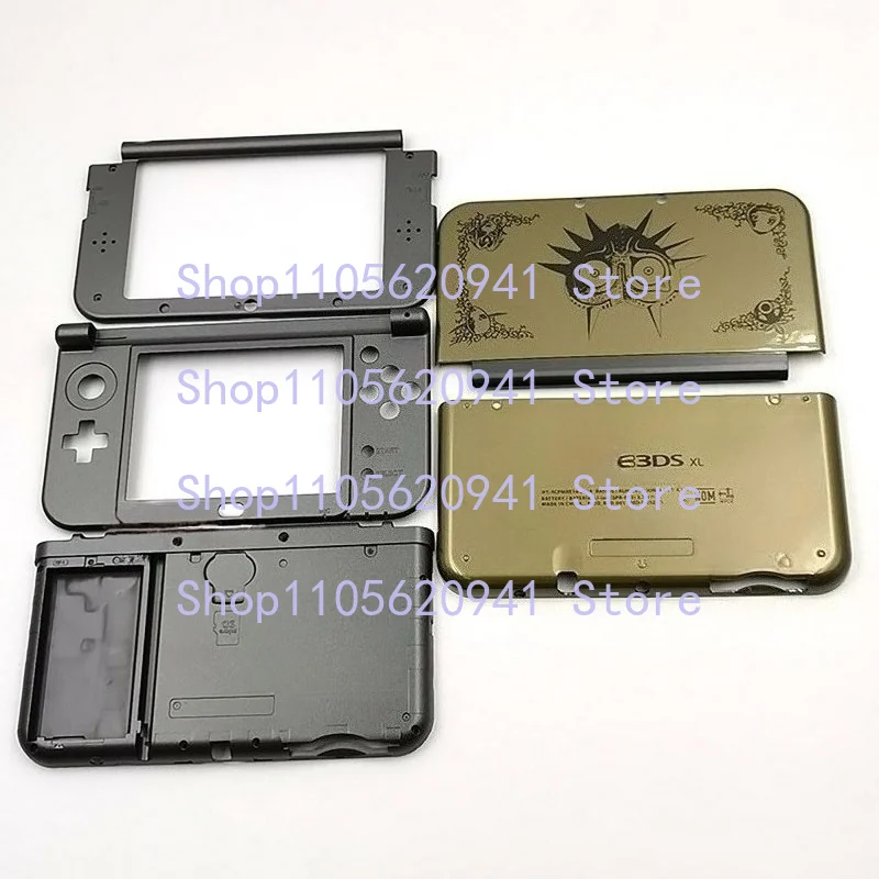GG Replacement Housing Shell Case Battery Cover Top Bottom for Nintendo NEW 3DS XL view 6