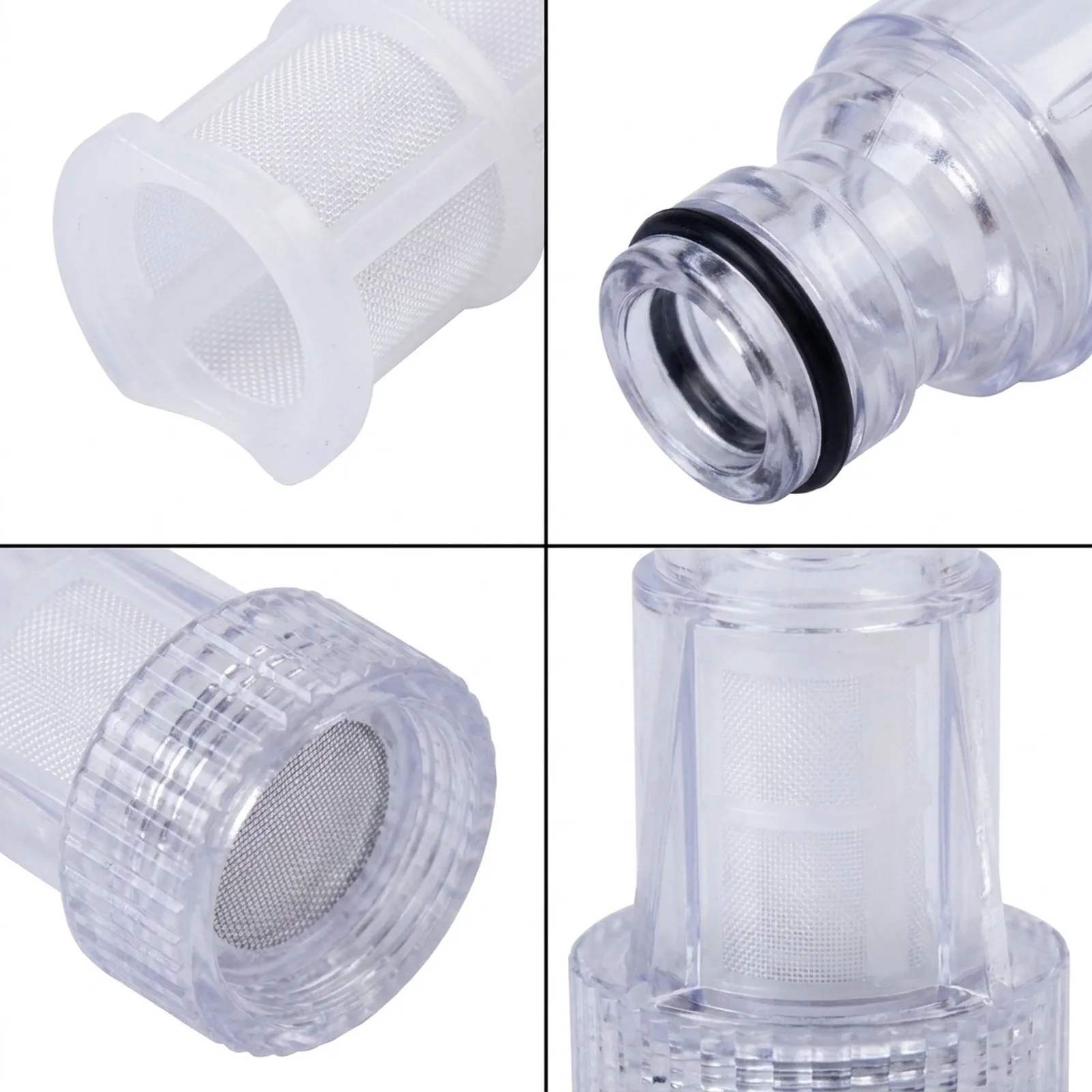 High Pressure Washer Filters + Filter For Karcher for k2 K3 K4 K5 K6 for k7 Series Transparent Filter 140 Degrees