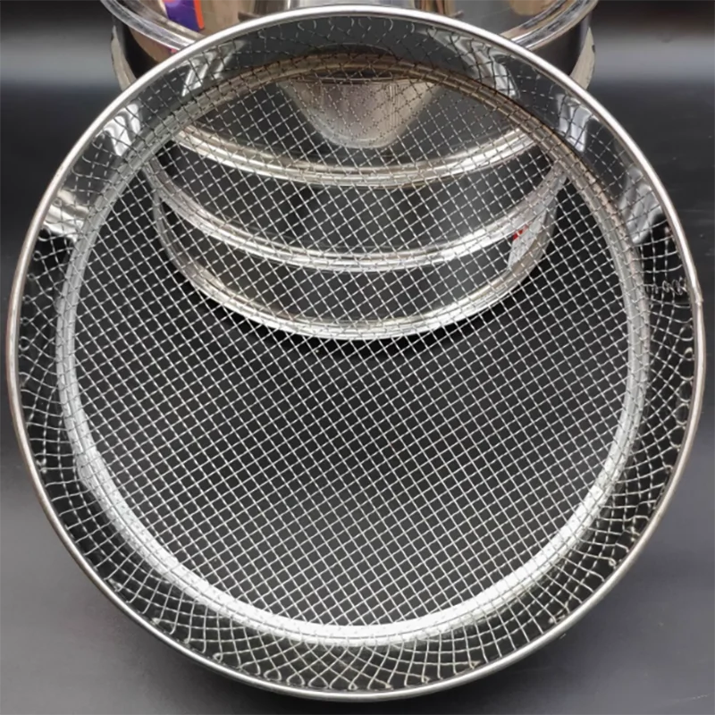 

30cm ultra-fine screen stainless steel sieve 2-2800 mesh experimental screen Rice soy milk sesame flour sieve filter