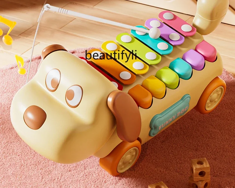 

Octave hand percussion piano 2-in-1 xylophone baby toy puzzle music children's early education musical instrument