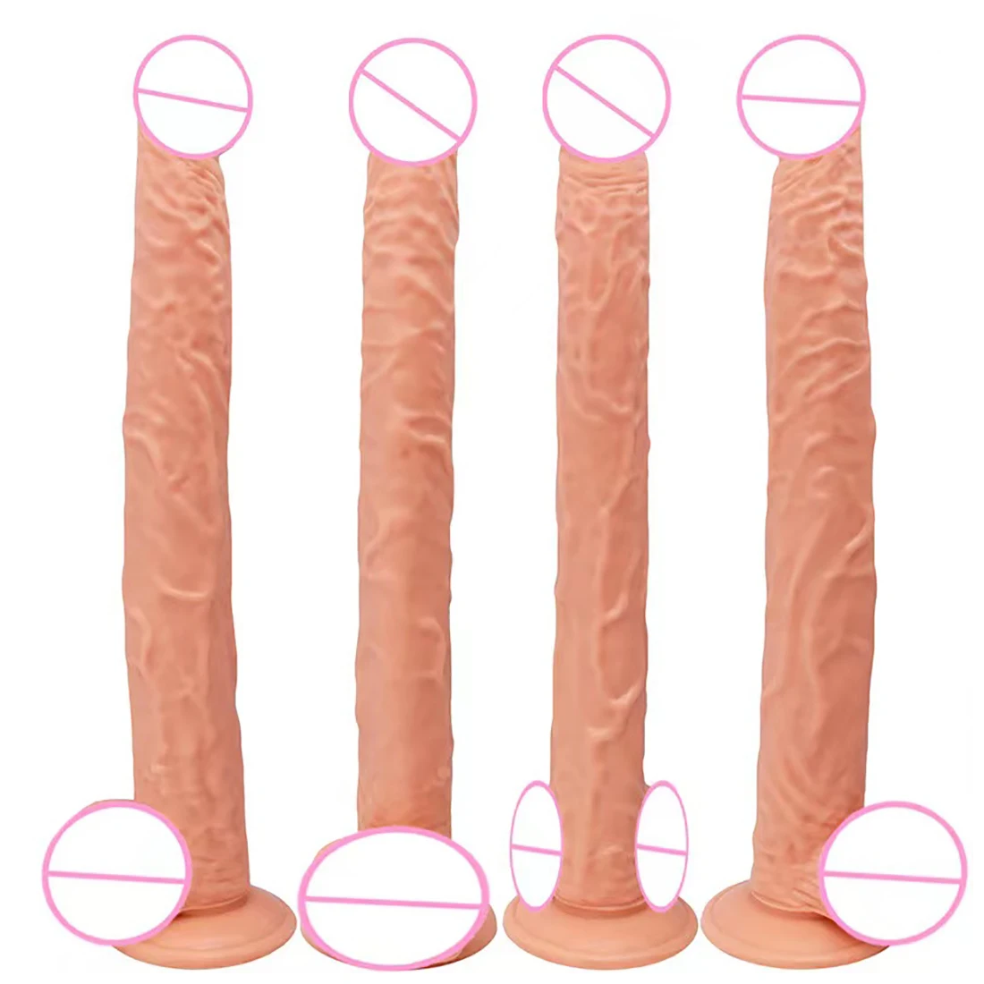 40CM Realistic Dildo Sex Toys For Women Long Penis With Suction Cup Anal Plug Female Masturbator Adult Goods Vagina Stimulator18