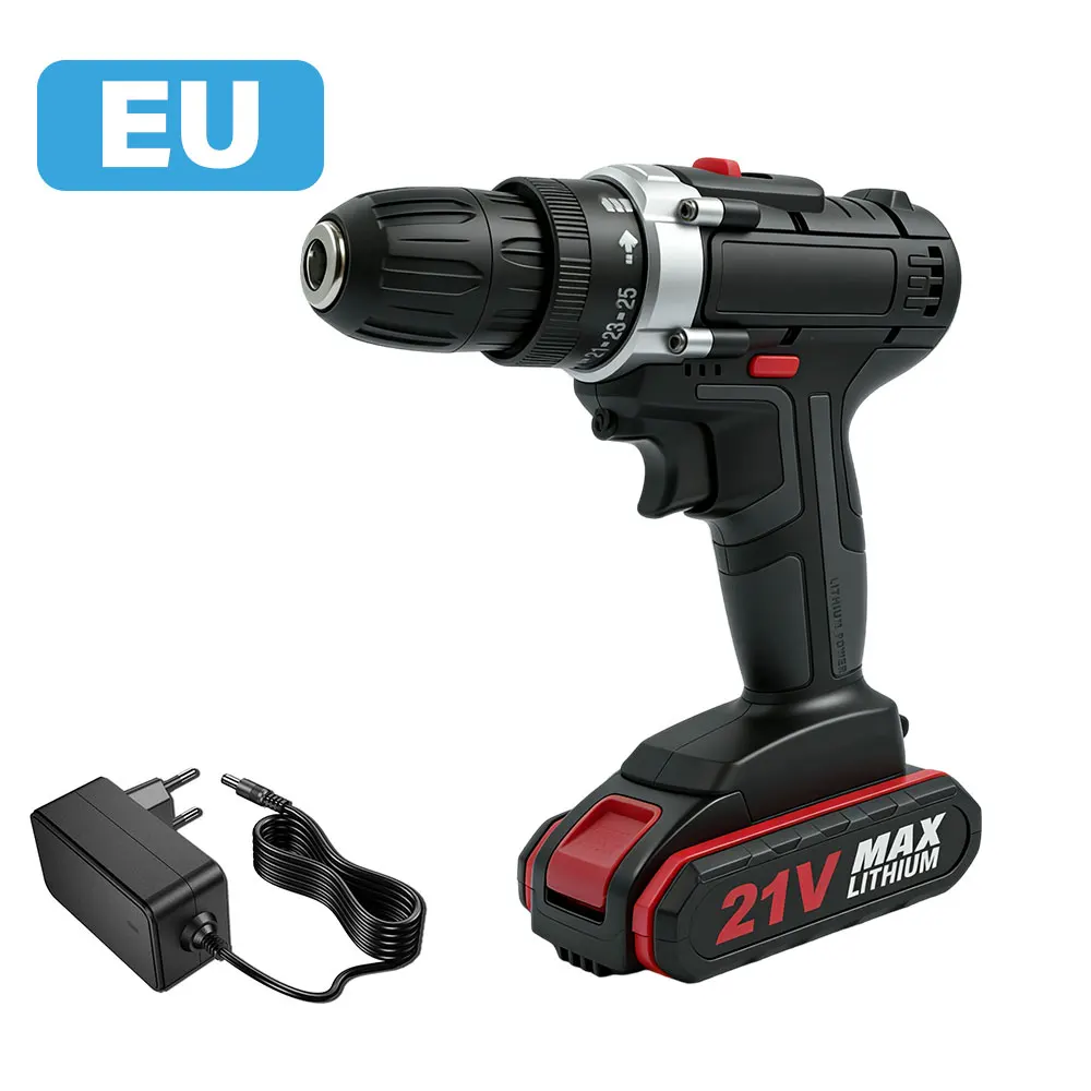 

Беспроводная электрическая дрель, аккумуляторная ударная дрель, металлический патрон с храповым механизмом, электрическая ручная дрель, бытовая электрическая отвертка