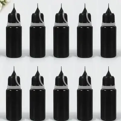 

20Pcs Needle Tip Glue Bottles Refillable Squeeze Bottles for Accurate Liquid Control Glue Oil Paint Handicraft Use