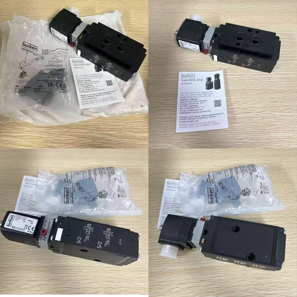 

Электромагнитный клапан для BURKERT 6519 00239082 00131421 00126149 00132471 00132472, детали промышленной автоматизации, клапан регулирования потока