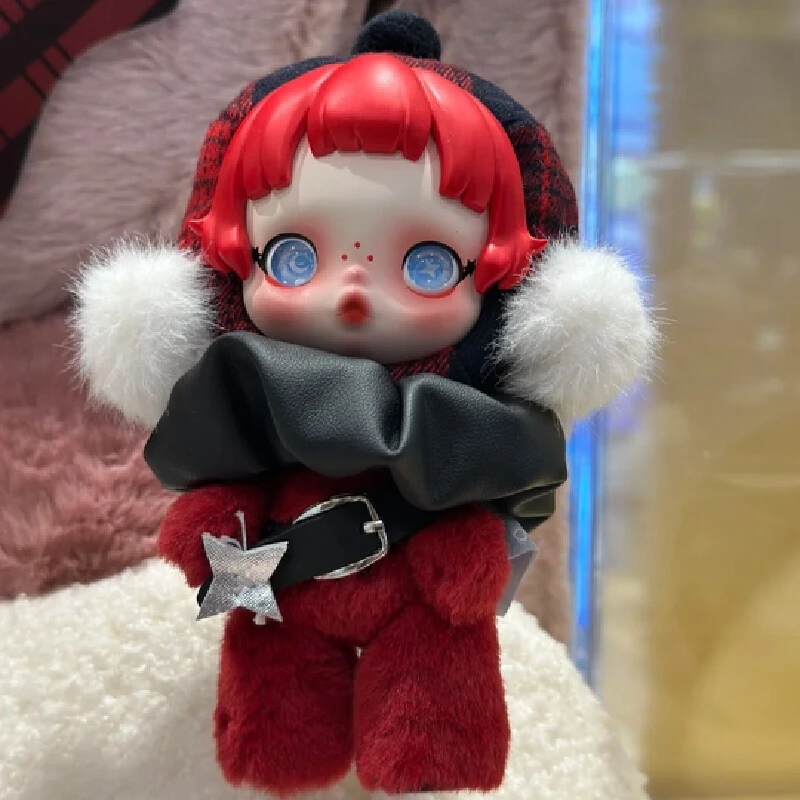 

Authentic Bubble Mart SKULLPANDA Winter Music Series Blind Box Plush Doll Children's Day Gift Birthday Gift Christmas Gift