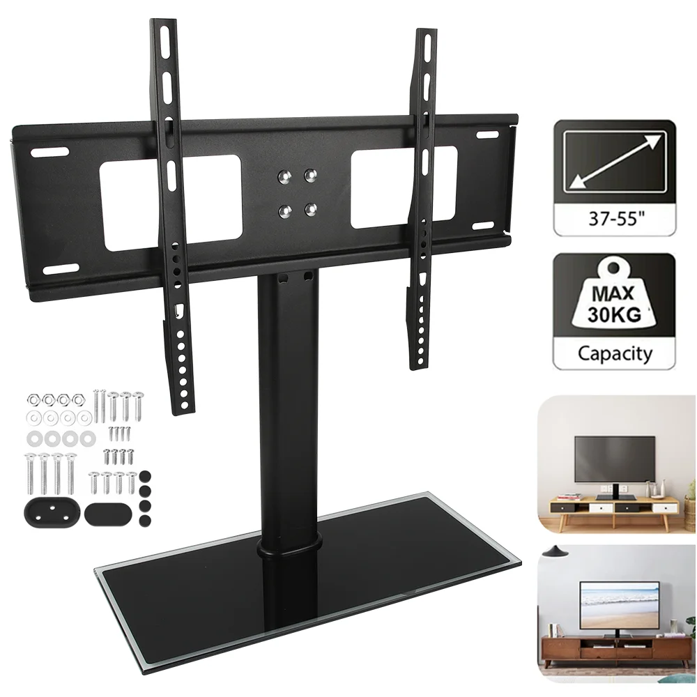 TV Wall Mount Bracket For 37-55 inches TV Universal Fixed TV Stand Holder Frame Wall TV Stand Load Bearing 30KG TV Bracket