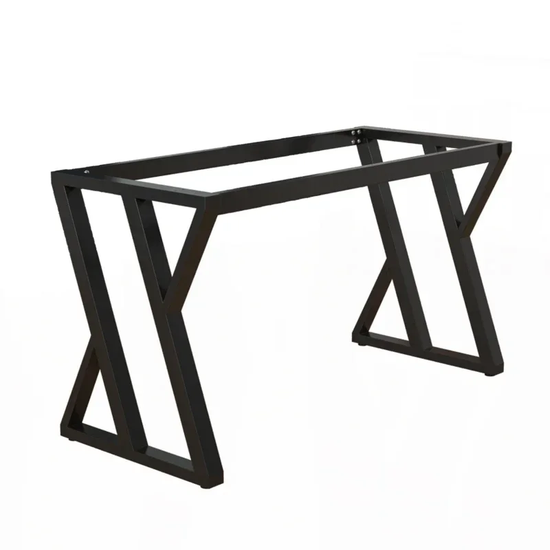 

Wrought Iron Metal Desk Rack, Computer Table Legs, Dining Can Be Customize