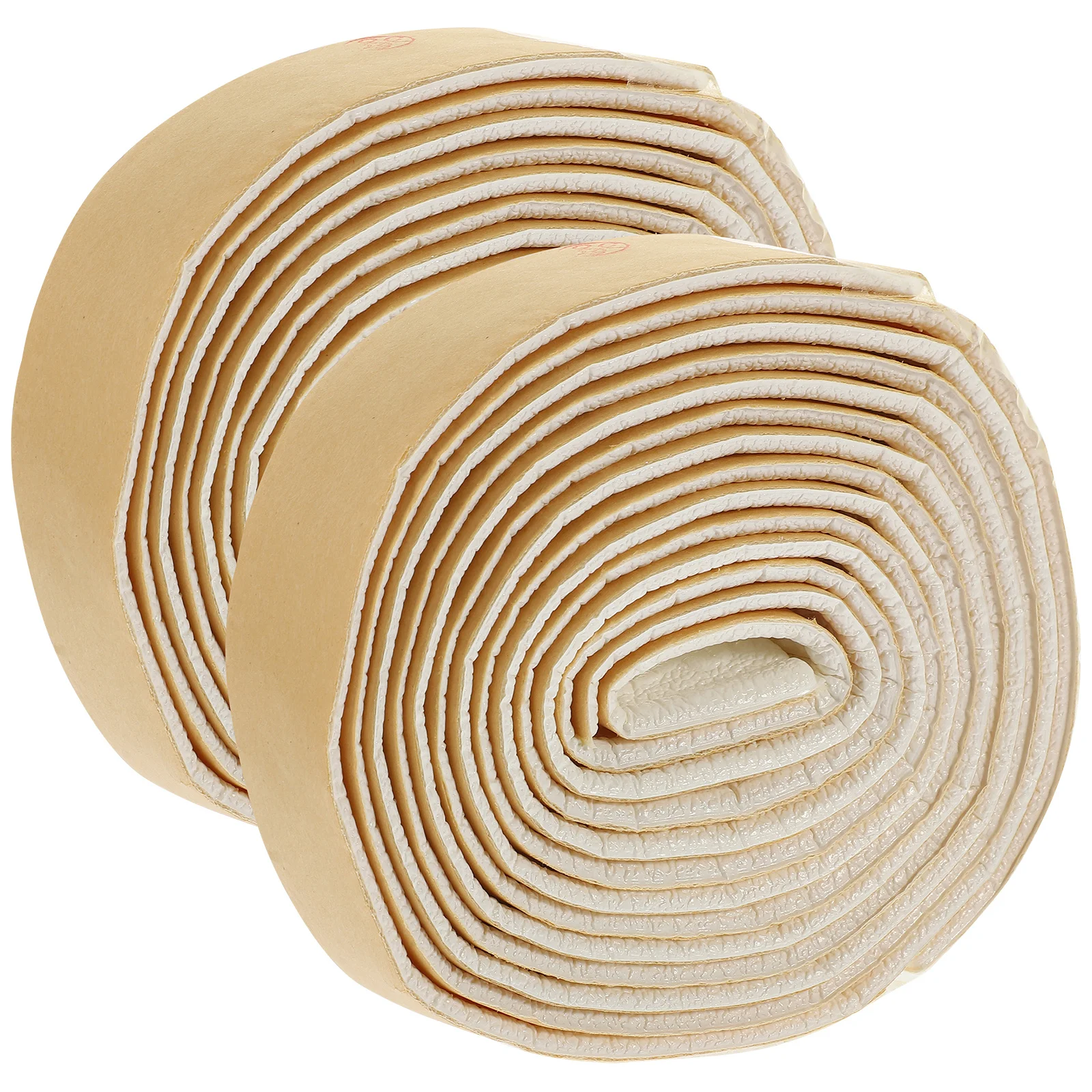 2 Gulungan Lis Sudut Dinding Fleksibel Perekat 3D Embossed Foam Molding Trim untuk Rumah Kamar Mandi Ruang Tamu Tempel dan Tempelkan di Dinding