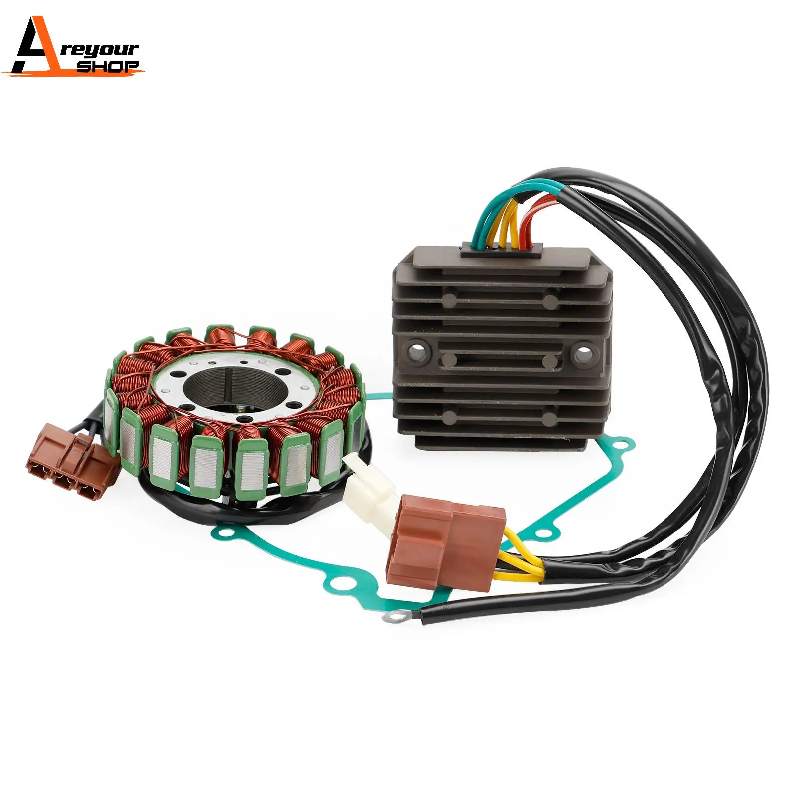 

Areyourshop Ignition Stator Regulator Rectifier & Gasket For Duke 690 LC4 Enduro SMC 08-13