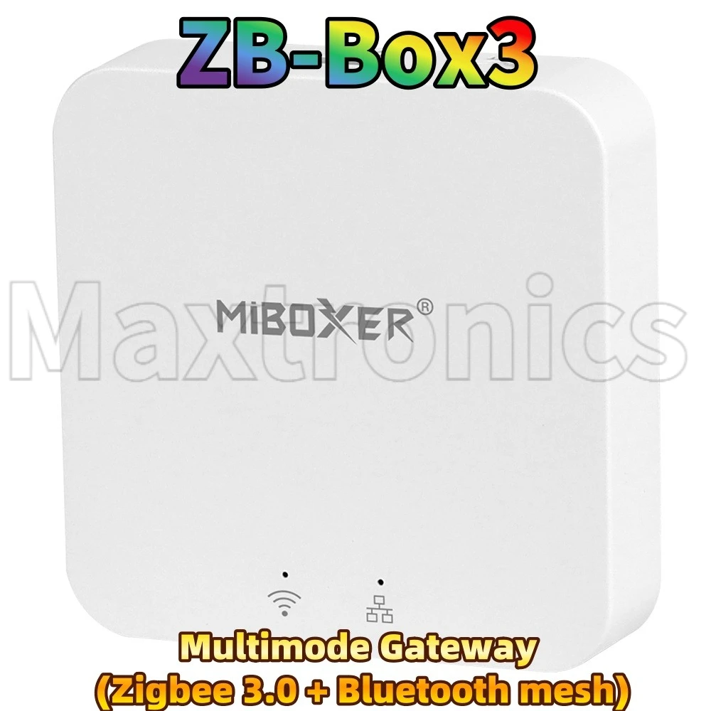 TRI-PZ/C1ZR ZB-Box3 HOT Miboxer Zigbee3.0+2.4GRF Remote Push Switch Halogen Lights Triac Dimmable AC100-240V LED Lamp Controller