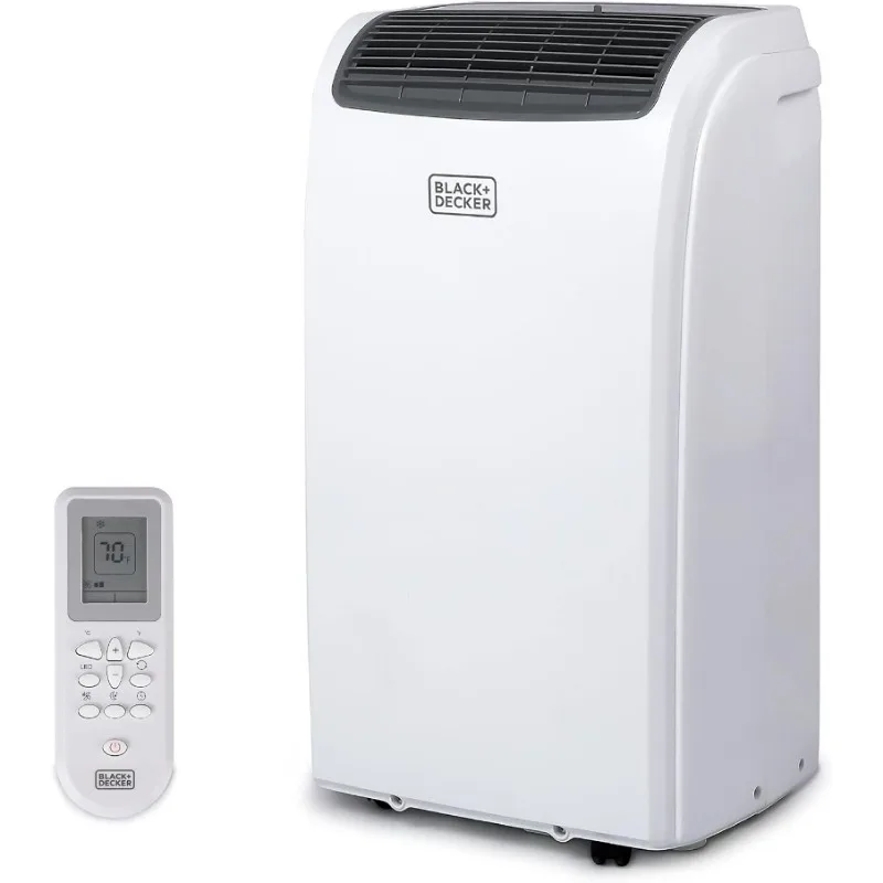 

Air Conditioner, 12,000 BTU Air Conditioner Portable for Room and Heater up to 550 Sq. Ft. with Remote Control, White