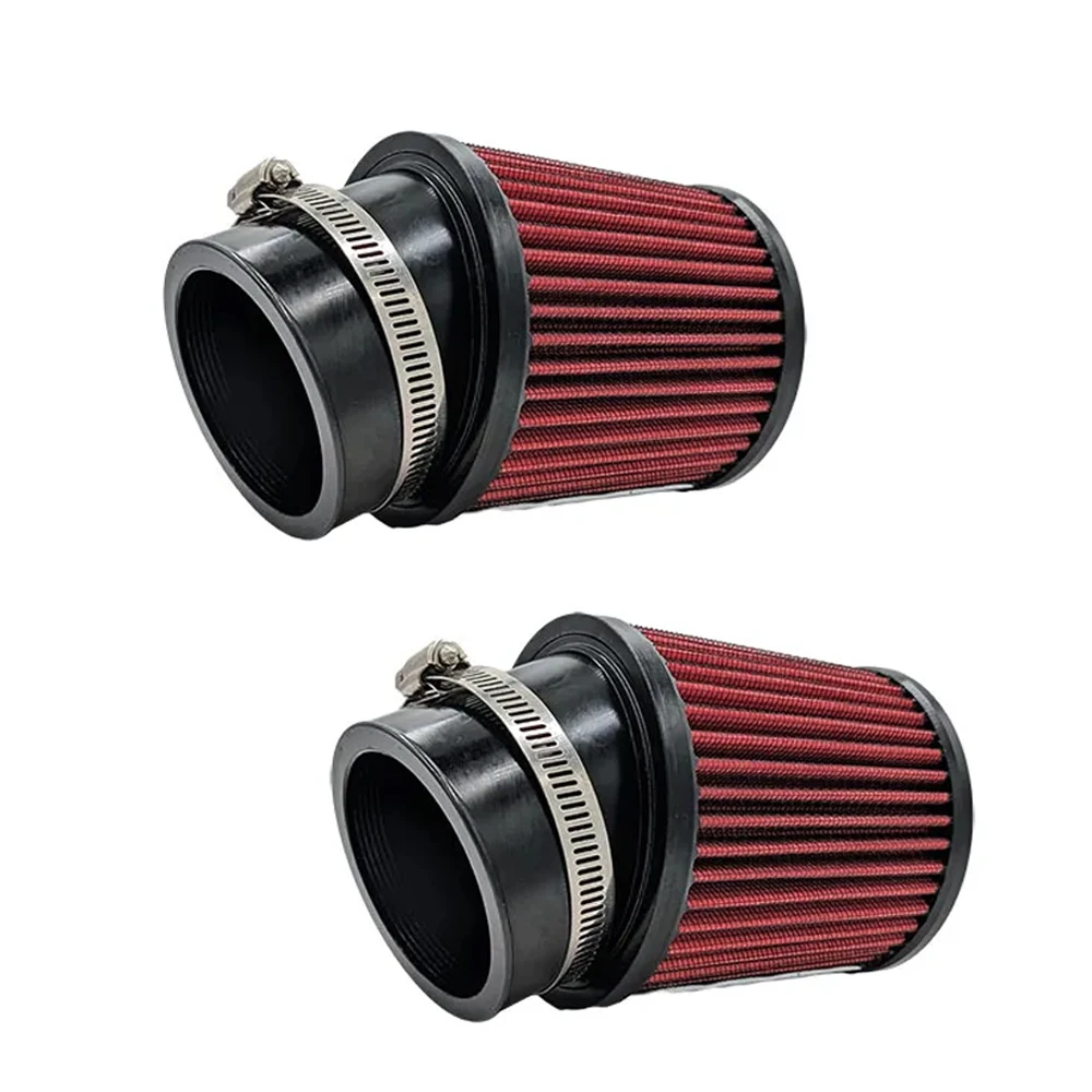 For Keihin PWK 38mm 39mm 40mm 41mm Carbs 2 Pcs K+N Style Pods Air Filters For Yamaha Banshee 350 YFZ350 Filtro De Aire Moto