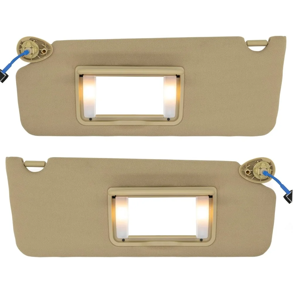 

Солнцезащитный козырек со стороны водителя и пассажира для Honda Pilot 2016-2022 Honda Ridgeline 2018-20220, сменный солнцезащитный козырек