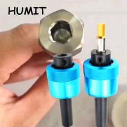 Soco De Brocha Rotativa De Hexágono, parafuso Quadrado Torx, suporte De Ferramenta De Perfuração De Bit Spline, cortador De Cobertura Girado