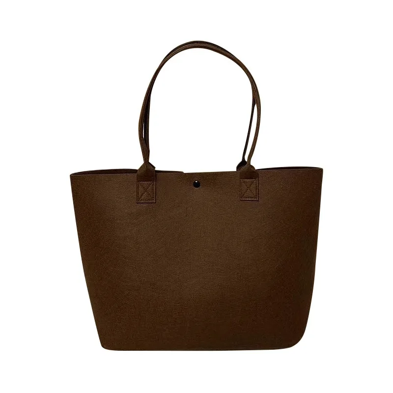 

2025 New Export Felt Bag Gift Bag Spot New Large Capacity Shopping Bag Handbag Handbag Writing Pen 1pc