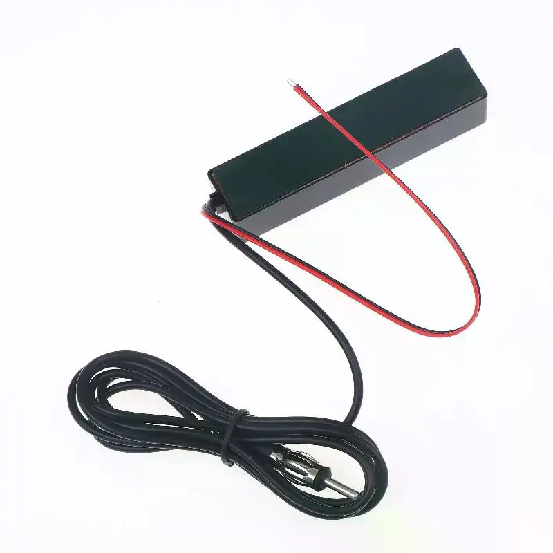 

1Pcs Hidden Amplified Antenna Design Car Vehicel Hidden Antenna Radio FM Signal Reception Amplifier Booster