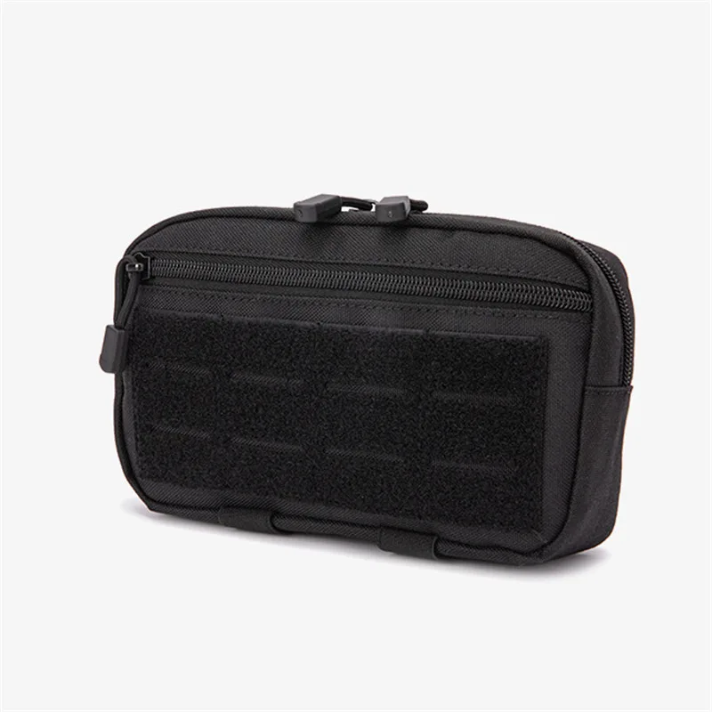 MOLLE-riñonera táctica compacta multiusos, bolsa de utilidad EDC para exteriores, bolsas médicas para teléfono