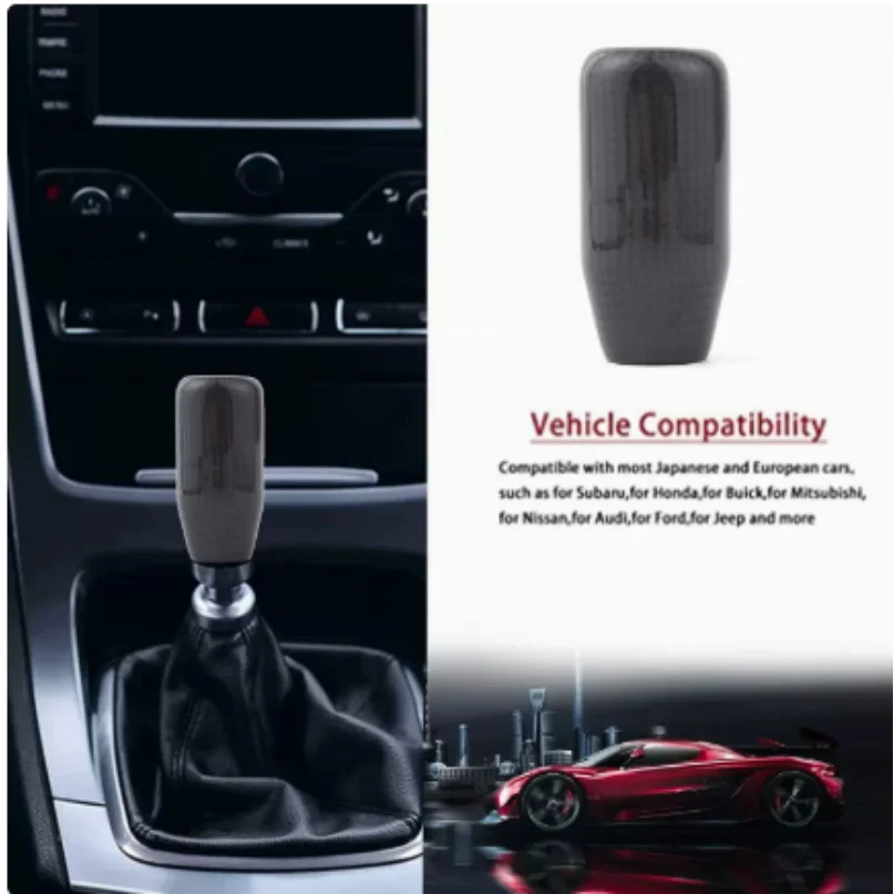 Palanca  Cambios con Diseño  Fibra  Carbono, Universal, para Modificación  Automóviles, en Oferta