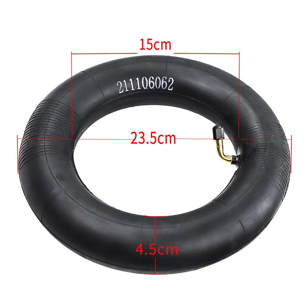 10 Inch Inner Tube Rubber 1/2 Pcs Black+Yellow Electric Scooter Replacement Thickened Tyre 10x2.50/2.75 Hot Sale