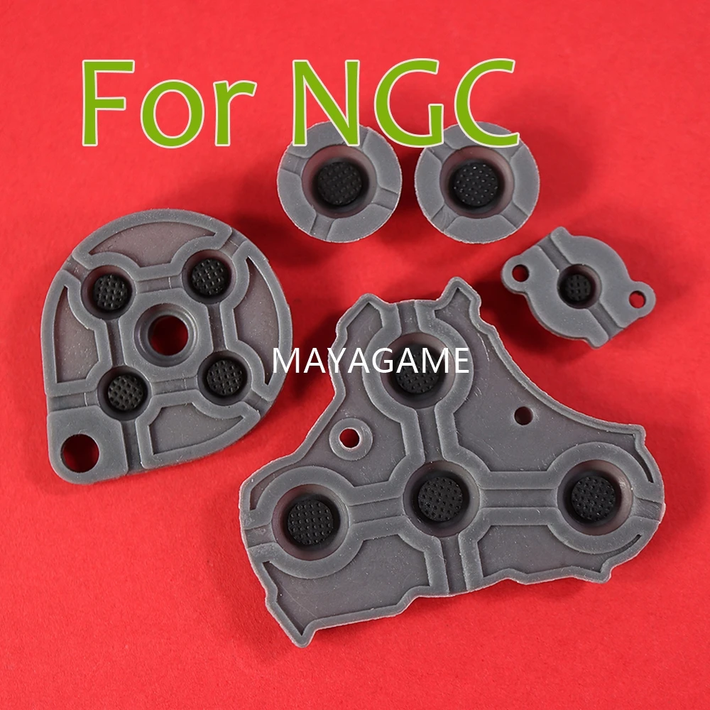 ChengChengDianWan 500sets/lot Controller Conductive Rubber Pad for NGC for Nintendo GAME CUBE parts